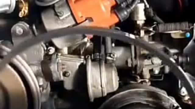 Engine belt removal