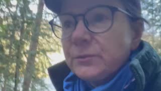 Wild life by the lake. Day hike.