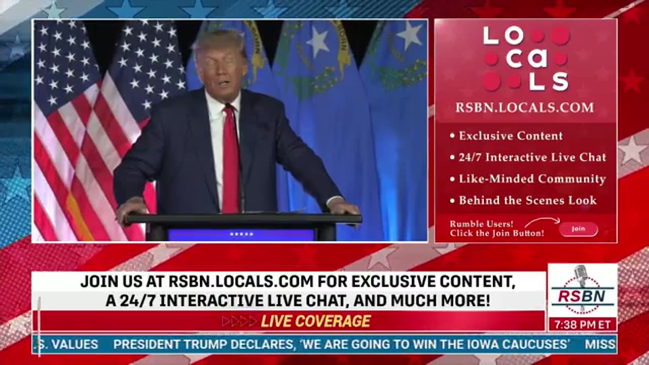 LIVE: Donald Trump Holding Save America Rally in Las Vegas, NV...