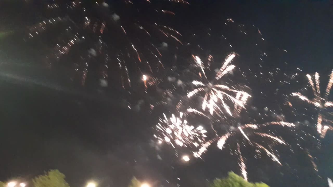 Fireworks in Belgrade