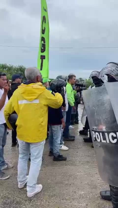 Nueva protesta de mototaxistas en Cartagena