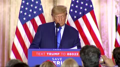 Trump Speaks to Supporters on Election Night