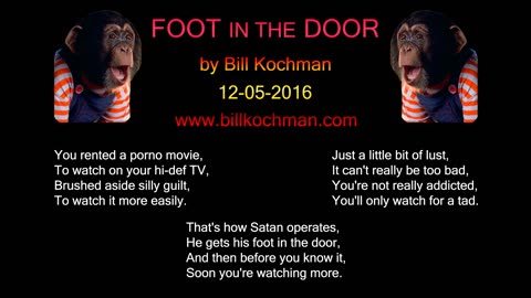 Foot in the Door -- a song by Bill Kochman.