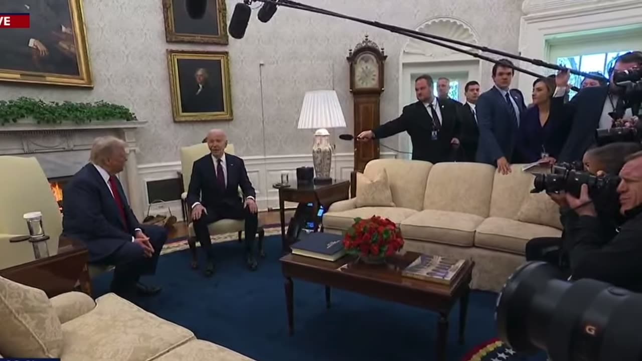 Trump Meets With Joe Biden