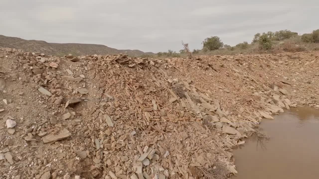 New Desert House Catch: First Rainwater.