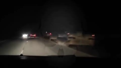 7 km long column in the Crimea in the direction of the Kalanchak checkpoint