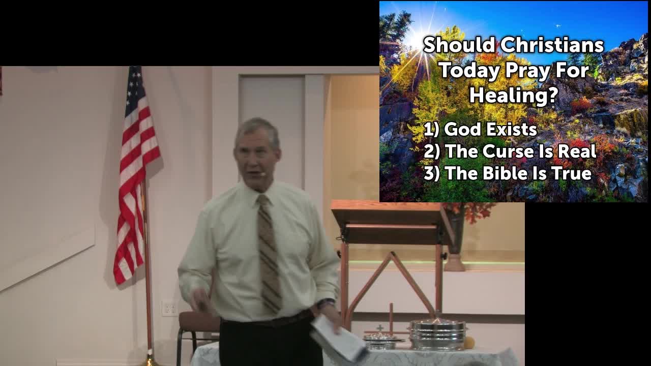 Should Christians Today Pray For Healing? Message Only