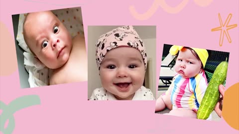 Funny Baby Eating Food Compilation