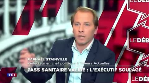 Sur LCI Raphaël Stainville : il y a des cas (d’effets secondaires du vaccins)