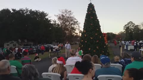 We Get Ready Lighting Christmas Trees After Song