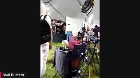 Live in the Media Tent