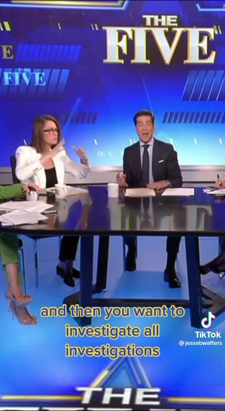 Jesse Watters flips out on "The Five" as he discusses the Disgusting Indictment of Trump