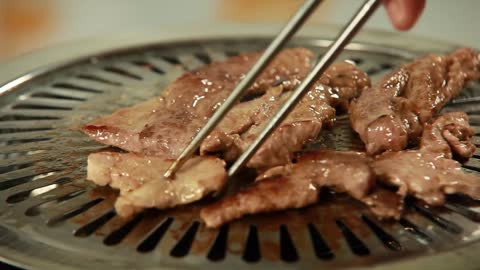 Top of the line wagyu beef is delicious on a roasting pan