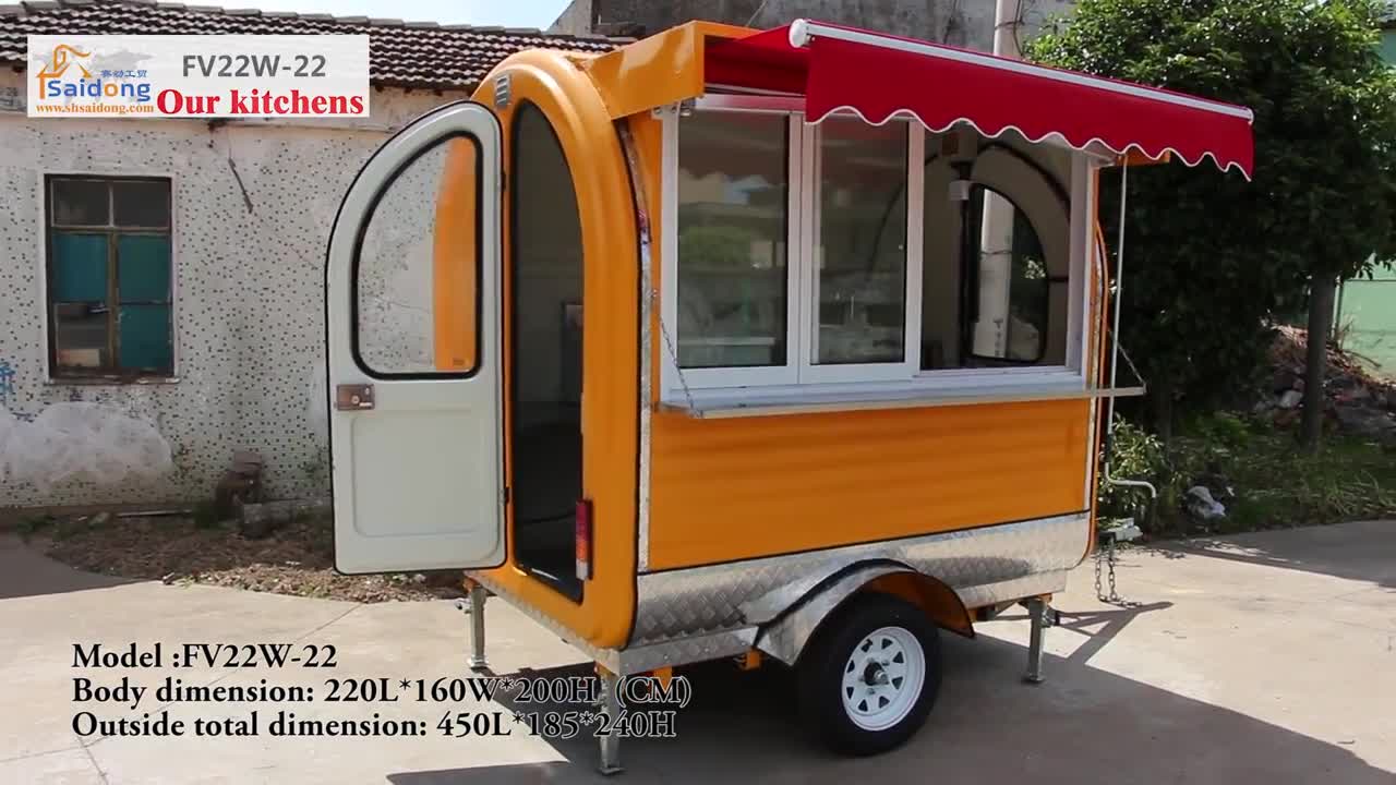 (Model FV22W)--Food Trailer Manufacturer,Australian Food Carts