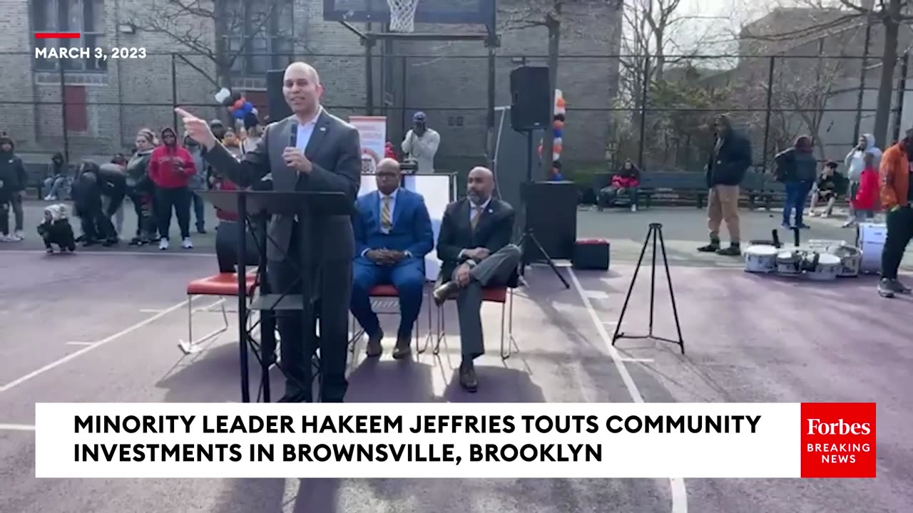 Jeffries Touts Funding For Brooklyn- ‘Easier To Build Strong Children Than... Repair Broken Men'