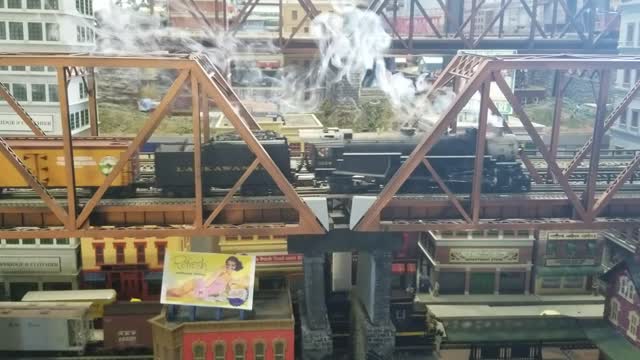 Another train tour layout we found