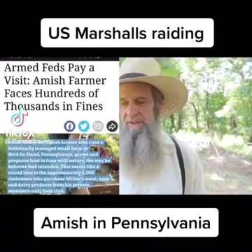 Amish Farmer faces $250k for processing his own meat