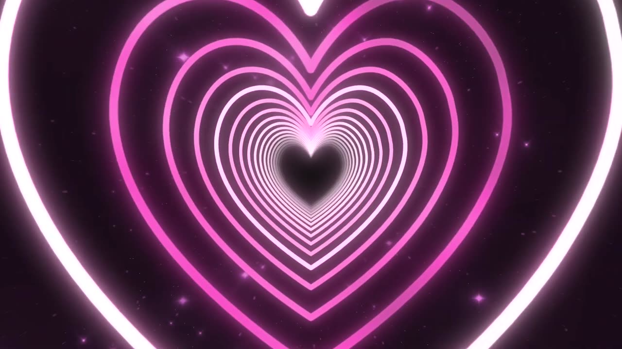 466. Pink Heart Background💖Abstract Heart