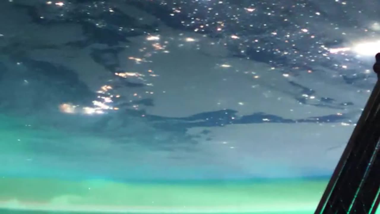 Northern Light Seen From the International Space Station