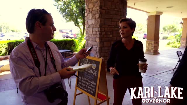 The Media Can't Stop AZ Gov Candidate Kari Lake