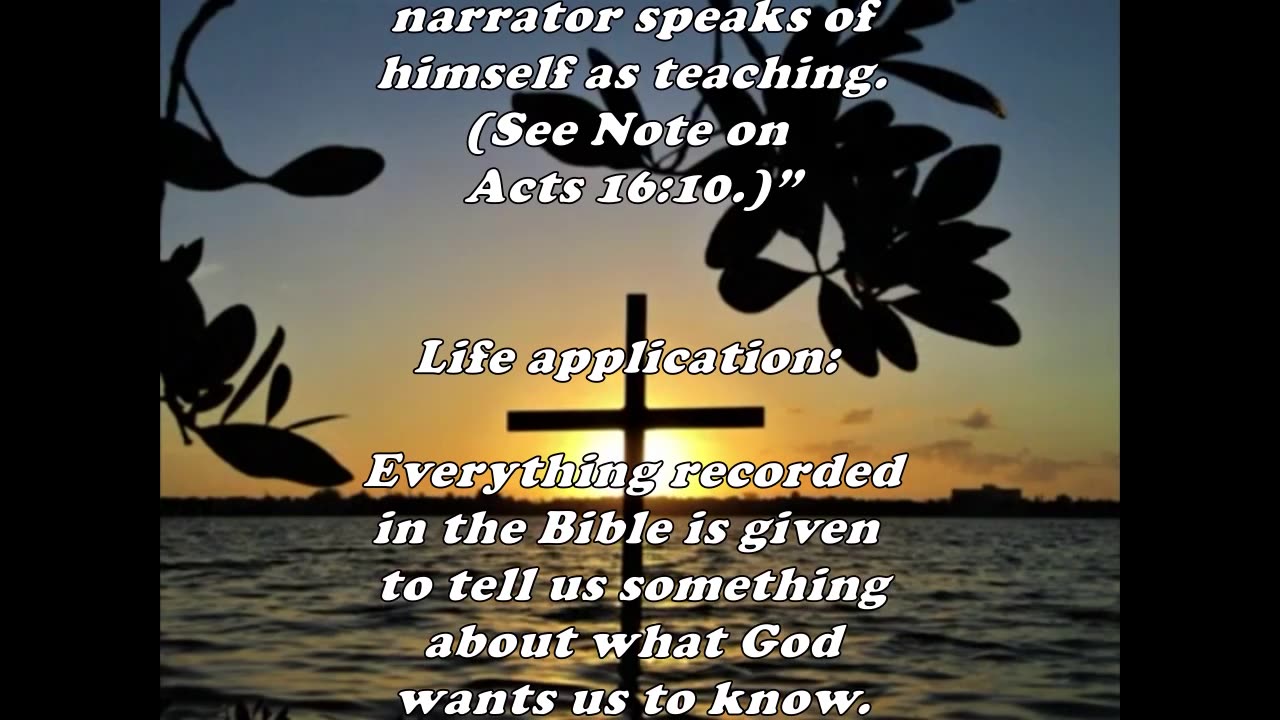 The Book of Acts 16:13 - Daily Bible Verse Commentary