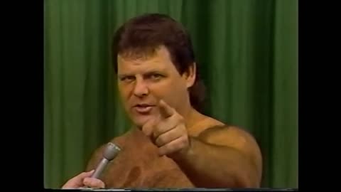 (1989.04.01) Jerry Lawler vs Master of Pain (The Undertaker) - USWA Title Match