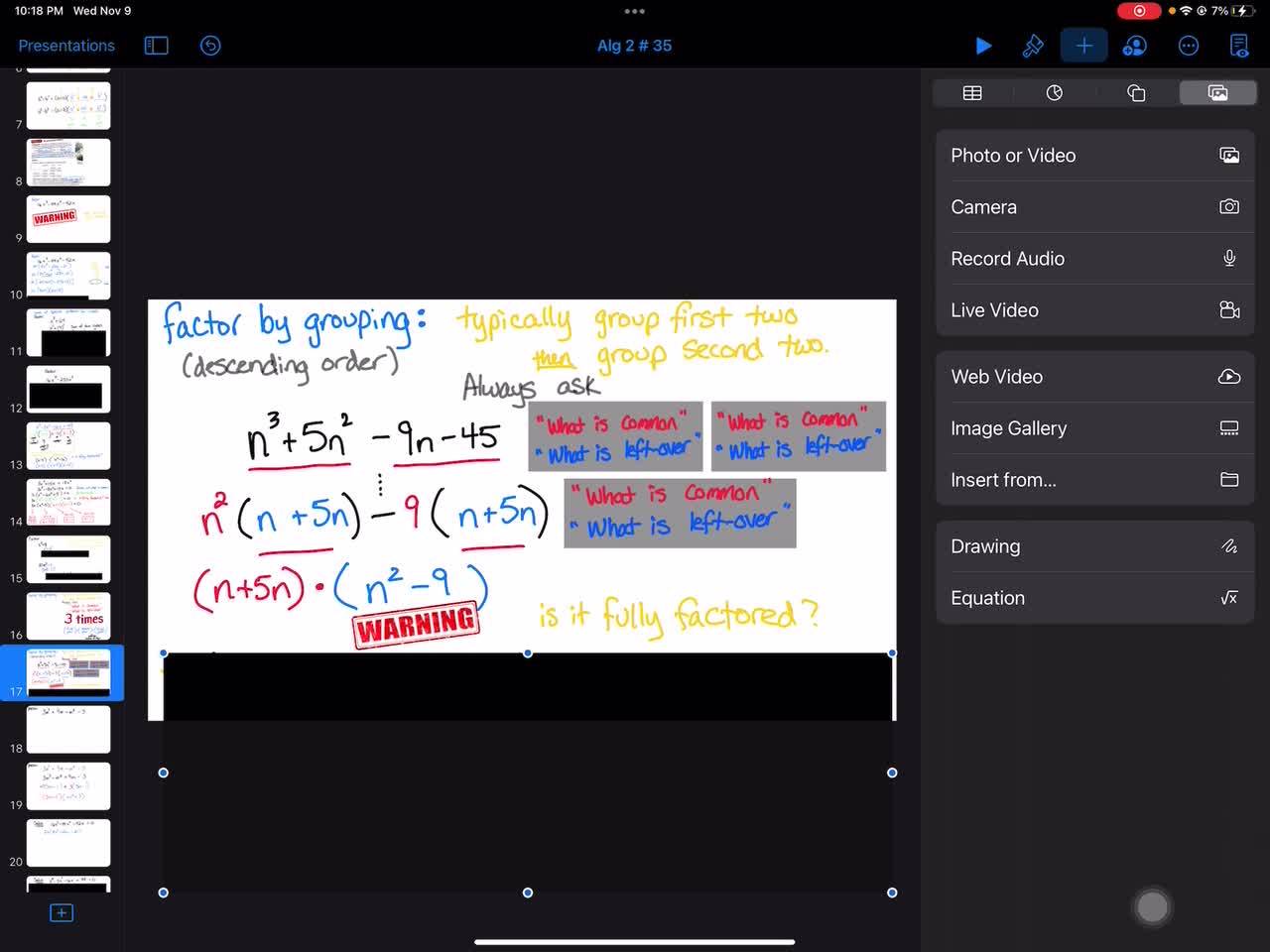 034b Algebra 2