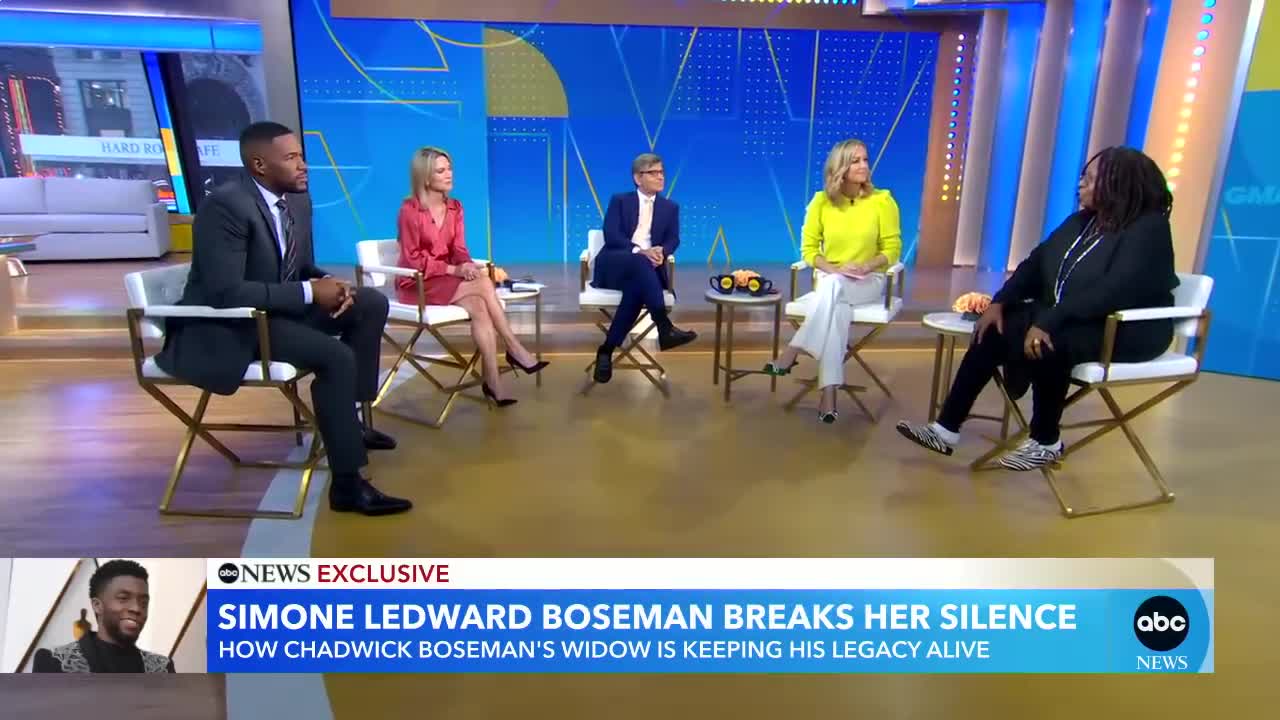 Chadwick Boseman’s widow breaks her silence in exclusive 1st interview l GMA