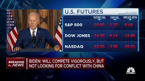 President Biden: I do not believe China will try to invade Taiwan imminently