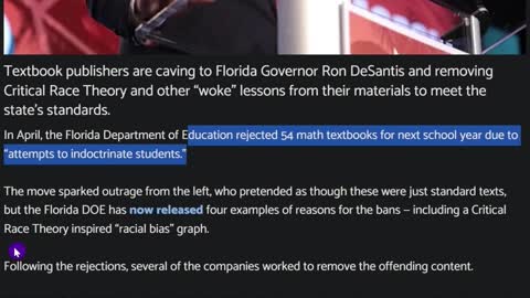 School Book Publishers Keel To DeSantis