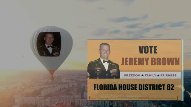 Jeremy Brown watch party invite