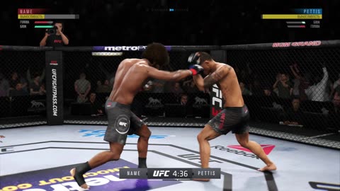 PS4 user2 Custom Fighter vs user Anthony Pettis 5