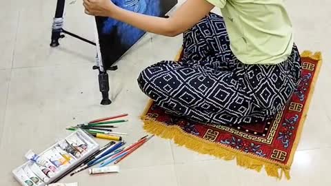 Viral videos of 3d Rangoli