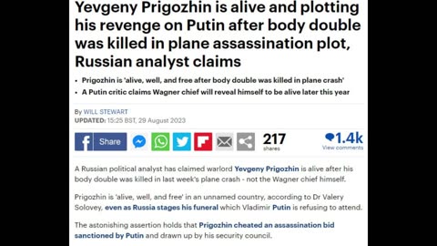 The Daily Mail quite seriously published an article with the main thesis:
