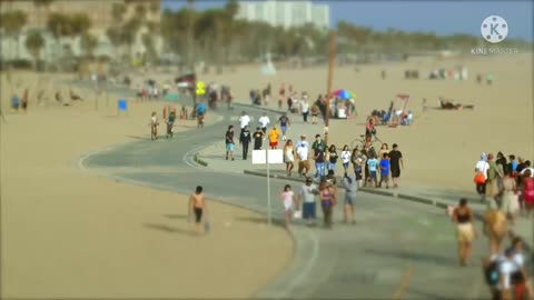 beach goers in america