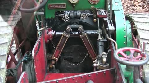 Steaming A 4" Foster Traction Engine