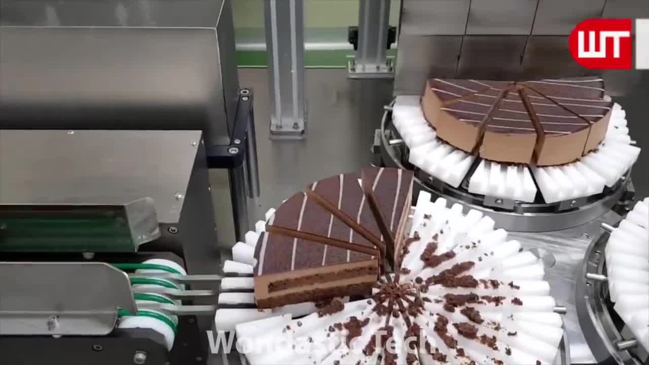 How Cake Is Made In Factory _ Automatic Cake Making Machine