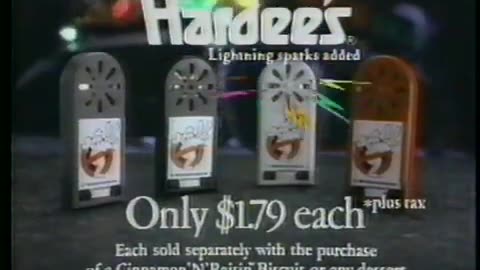 June 26, 1989 - Hardee's Offers Ghostblasters from 'Ghostbusters II'