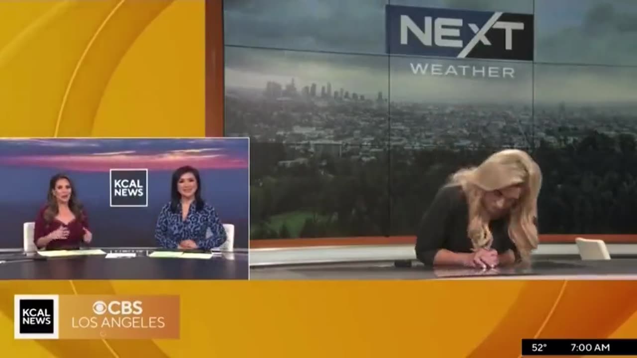 Happening in USA: The collapsed news anchor footage from this morning is horrifying