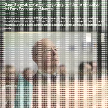 Klaus Schwab dejará el cargo de presidente ejecutivo del Foro Económico Mundial