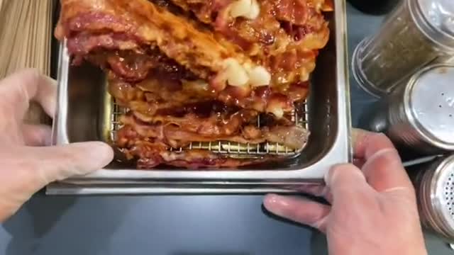 My toxic trait is I know I can eat all of that bacon 😩