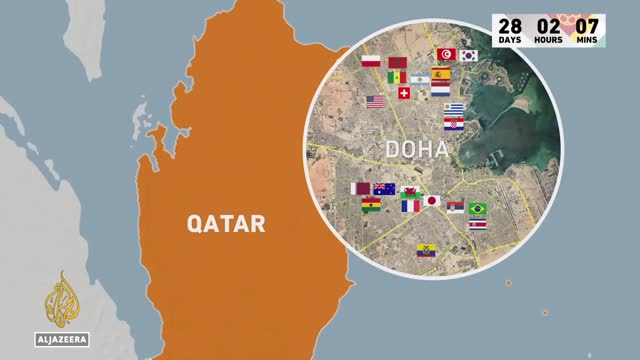 Where will football teams stay, train at Qatar World Cup 2022