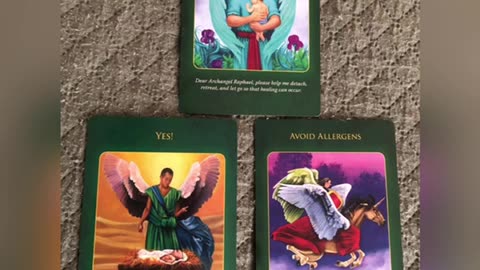 Sacred Solfeggio Healing Tones Tune and Healing Oracle Cards for Headache