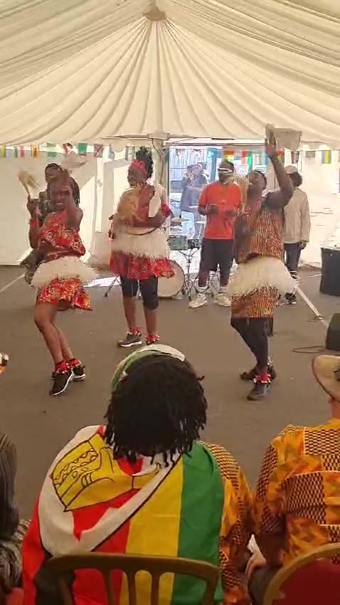 04 01 Happening in Newport Free Jelof Rice, Rounded Yam, Egusi, Moi Moi, Akara