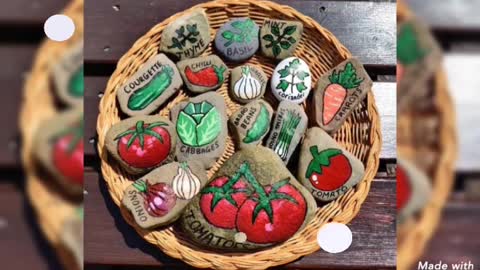 Latest ladybug painted rocks and stones for beginners