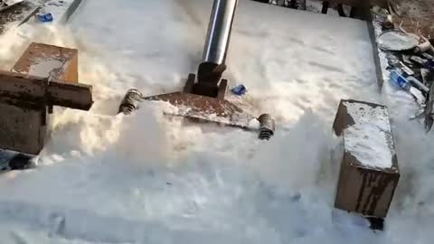 battery destruction under pressure