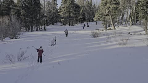 The Gang Headed Out to Ski