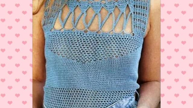 Bellissima da fare all'uncinetto, bellissima da indossare