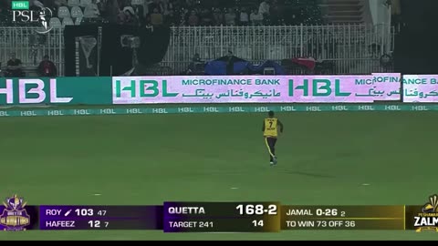 Highest Chase in cricket HBL PSL History | Jason Roy |Highest Successful Chase In PSL History