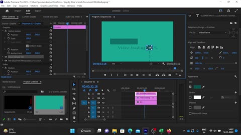 Adobe Premiere Pro – Horizontal Progress Bar